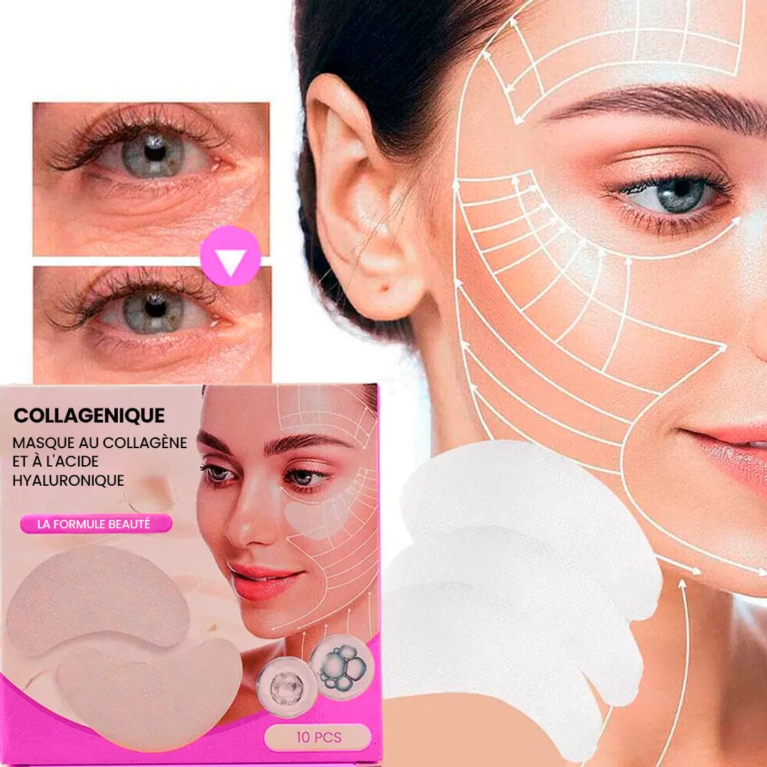 KIT Collagène - Masques Collagène [EFFET BOTOX] Votre Peau 100% Renouvelée En Quelques Minutes