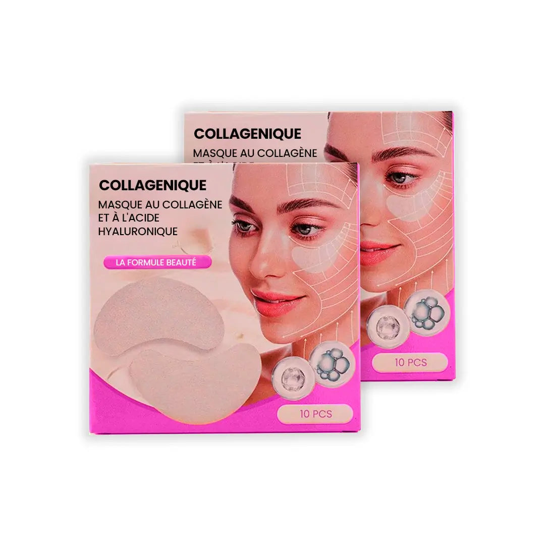 KIT Collagène - Masques Collagène [EFFET BOTOX] Votre Peau 100% Renouvelée En Quelques Minutes