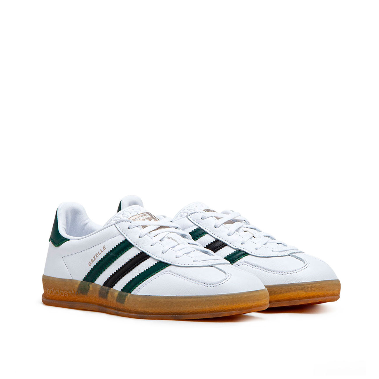 WMNS Gazelle Indoor (White / Green / Gum)