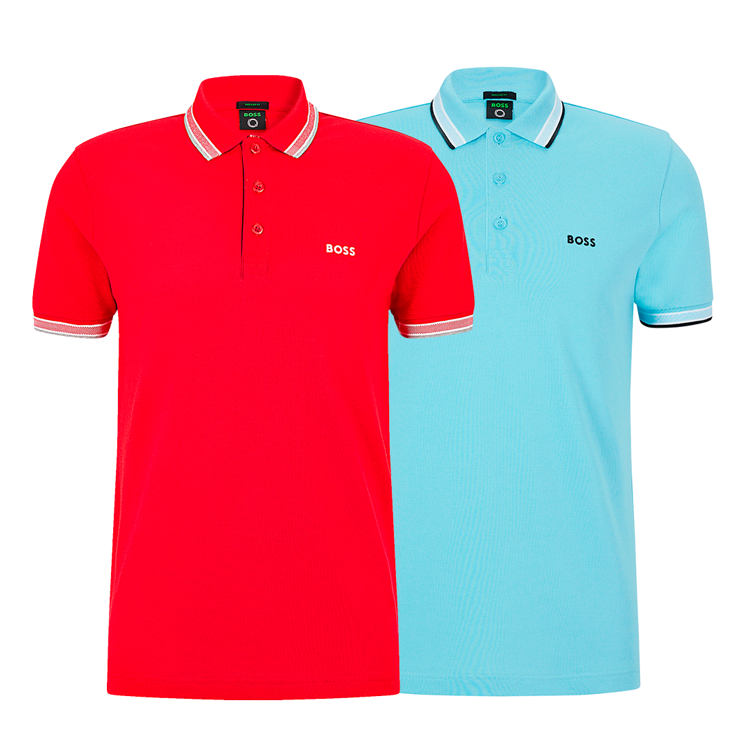 [ACHETER 1 OBTENIR 2] Kit 2 Polos H. Boss Sport